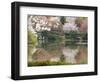 Garden of Ryoanji Temple, Kyoto, Honshu Island, Japan-Kober Christian-Framed Photographic Print