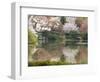 Garden of Ryoanji Temple, Kyoto, Honshu Island, Japan-Kober Christian-Framed Photographic Print