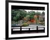 Garden of Tenryu-Ji Temple in Autumn, Kyoto, Japan-null-Framed Photographic Print