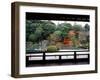 Garden of Tenryu-Ji Temple in Autumn, Kyoto, Japan-null-Framed Photographic Print