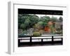 Garden of Tenryu-Ji Temple in Autumn, Kyoto, Japan-null-Framed Photographic Print