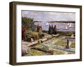 Garden of the Arnhold Family by the Wansee River; Wannseegarten Der Familie Arnhold, 1911-Max Liebermann-Framed Giclee Print