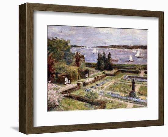 Garden of the Arnhold Family by the Wansee River-Max Liebermann-Framed Giclee Print