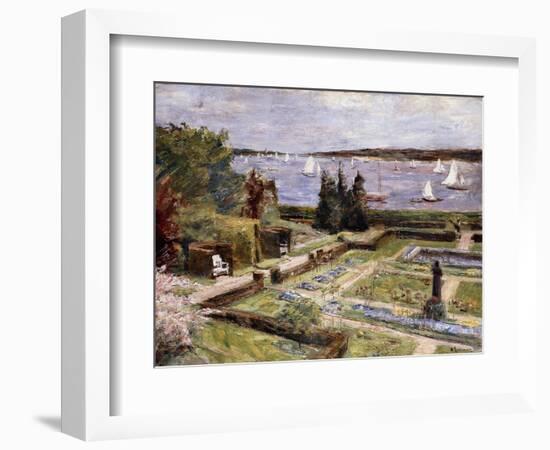 Garden of the Arnhold Family by the Wansee River-Max Liebermann-Framed Giclee Print