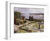 Garden of the Arnhold Family by the Wansee River-Max Liebermann-Framed Giclee Print