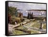Garden of the Arnhold Family by the Wansee River-Max Liebermann-Framed Stretched Canvas