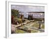 Garden of the Arnhold Family by the Wansee River-Max Liebermann-Framed Giclee Print