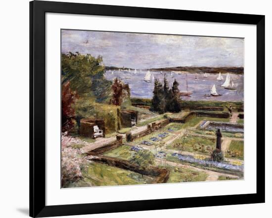 Garden of the Arnhold Family by the Wansee River-Max Liebermann-Framed Giclee Print