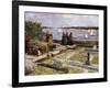 Garden of the Arnhold Family by the Wansee River-Max Liebermann-Framed Giclee Print