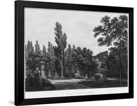 Garden of the Cloister, Musee Des Monuments Francais, Paris-Jean Lubin Vauzelle-Framed Giclee Print