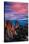 GARDEN OF THE GODS, COLOARDO SPRINGS, CO, USA - a National Natural Landmark features Sedimentary...-null-Stretched Canvas