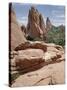 Garden of the Gods, Colorado Springs, Colorado, USA-Walter Rawlings-Stretched Canvas