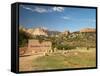 Garden of the Gods Historic Site, Colorado, USA-Patrick J. Wall-Framed Stretched Canvas