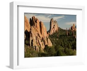 Garden of the Gods Historic Site, Colorado, USA-Patrick J. Wall-Framed Photographic Print