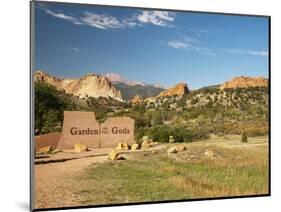 Garden of the Gods Historic Site, Colorado, USA-Patrick J. Wall-Mounted Photographic Print