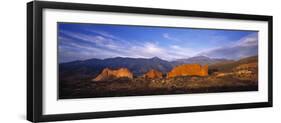 Garden of the Gods Park, Colorado Springs, Colorado, USA-Walter Bibikow-Framed Photographic Print