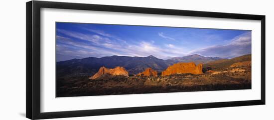 Garden of the Gods Park, Colorado Springs, Colorado, USA-Walter Bibikow-Framed Photographic Print