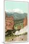 Garden of the Gods, Pike's Peak, Colorado-null-Mounted Art Print