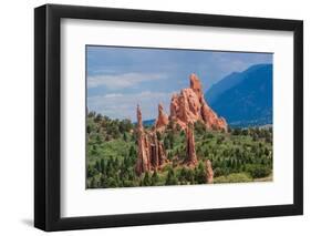 Garden of the Gods-rowephoto-Framed Premium Photographic Print