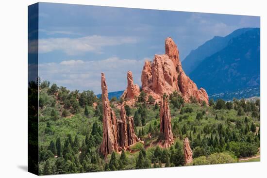 Garden of the Gods-rowephoto-Stretched Canvas