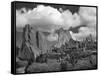 Garden of the Gods-Monte Nagler-Framed Stretched Canvas