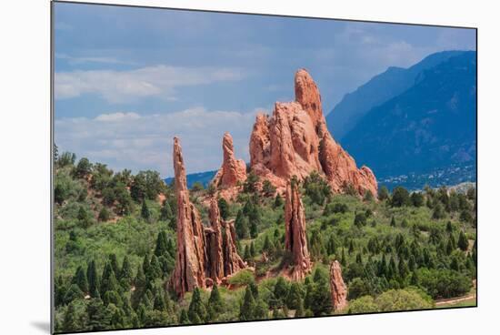 Garden of the Gods-rowephoto-Mounted Photographic Print