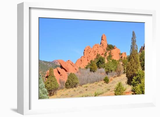 Garden of the Gods-brm1949-Framed Photographic Print