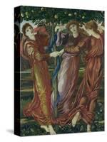 Garden of the Hesperides, 1869-73-Edward Burne-Jones-Stretched Canvas