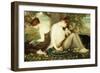 Garden of the Hesperides, C.1900 (Oil on Canvas)-Albert Herter-Framed Giclee Print