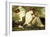 Garden of the Hesperides, C.1900 (Oil on Canvas)-Albert Herter-Framed Giclee Print