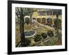 Garden of the Hospital at Arles-Vincent van Gogh-Framed Giclee Print