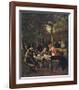 Garden of the Inn-Jan Havicksz. Steen-Framed Collectable Print