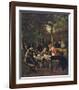 Garden of the Inn-Jan Havicksz. Steen-Framed Collectable Print