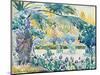 Garden of the Painter at Saint Clair, 1908-Henri-Edmond Cross-Mounted Giclee Print