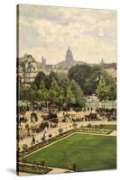 Garden of the Princess-Claude Monet-Stretched Canvas