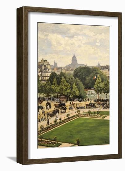 Garden of the Princess-Claude Monet-Framed Art Print