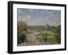 Garden of the Tuileries in the Spring-Camille Pissarro-Framed Art Print