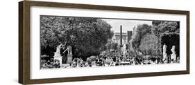 Garden of the Tuileries, the Louvre, Paris, France-Philippe Hugonnard-Framed Photographic Print