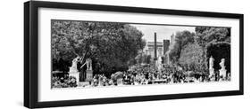 Garden of the Tuileries, the Louvre, Paris, France-Philippe Hugonnard-Framed Photographic Print