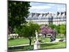 Garden of the Tuileries, the Louvre, Paris, France-Philippe Hugonnard-Mounted Photographic Print