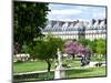 Garden of the Tuileries, the Louvre, Paris, France-Philippe Hugonnard-Mounted Photographic Print