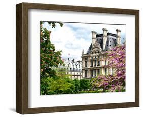 Garden of the Tuileries, the Louvre, Paris, France-Philippe Hugonnard-Framed Photographic Print