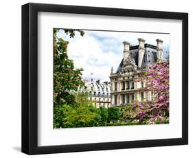 Garden of the Tuileries, the Louvre, Paris, France-Philippe Hugonnard-Framed Photographic Print