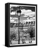 Garden of the Tuileries, the Louvre, Paris, France-Philippe Hugonnard-Framed Stretched Canvas