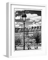 Garden of the Tuileries, the Louvre, Paris, France-Philippe Hugonnard-Framed Art Print