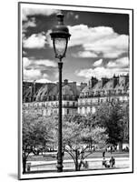 Garden of the Tuileries, the Louvre, Paris, France-Philippe Hugonnard-Mounted Art Print