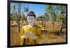 Garden of Thousand Buddhas, Monywa, Myanmar (Burma)-Jan Miracky-Framed Photographic Print