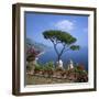 Garden of Villa Rufolo, Ravello, Amalfi Coast, UNESCO World Heritage Site, Campania, Italy, Europe-Roy Rainford-Framed Photographic Print