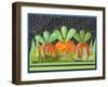 Garden of Whimsical Flowers I-Maureen Lisa Costello-Framed Giclee Print