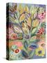 Garden Of Whimsy II-Karen Fields-Stretched Canvas